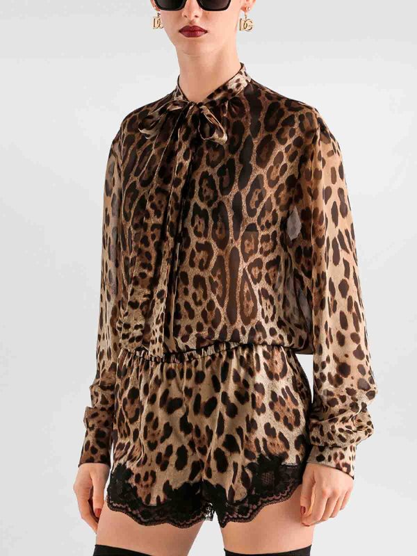 The Best Shops DOLCE & GABBANA: シャツ - シャツ - ブラウン