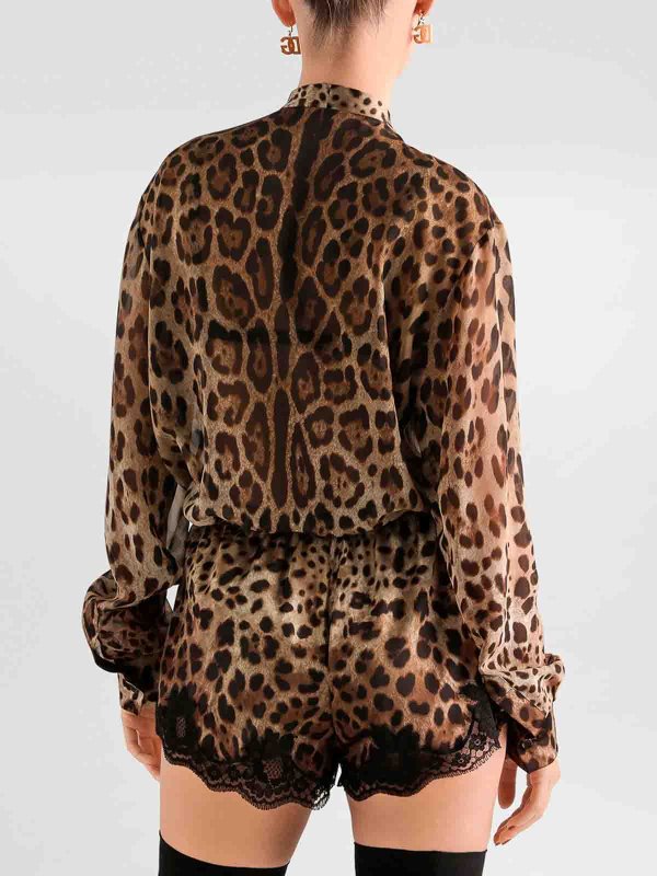 シャツ - ブラウン shop online: DOLCE & GABBANA