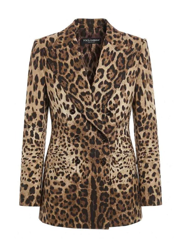 DOLCE & GABBANA: Blazer - Blazer - Braun