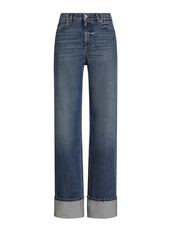 DOLCE & GABBANA: straight leg jeans - Jeans