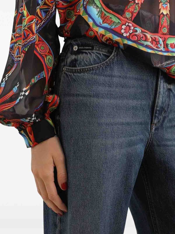 The Best Shops DOLCE & GABBANA: straight leg jeans - Jeans
