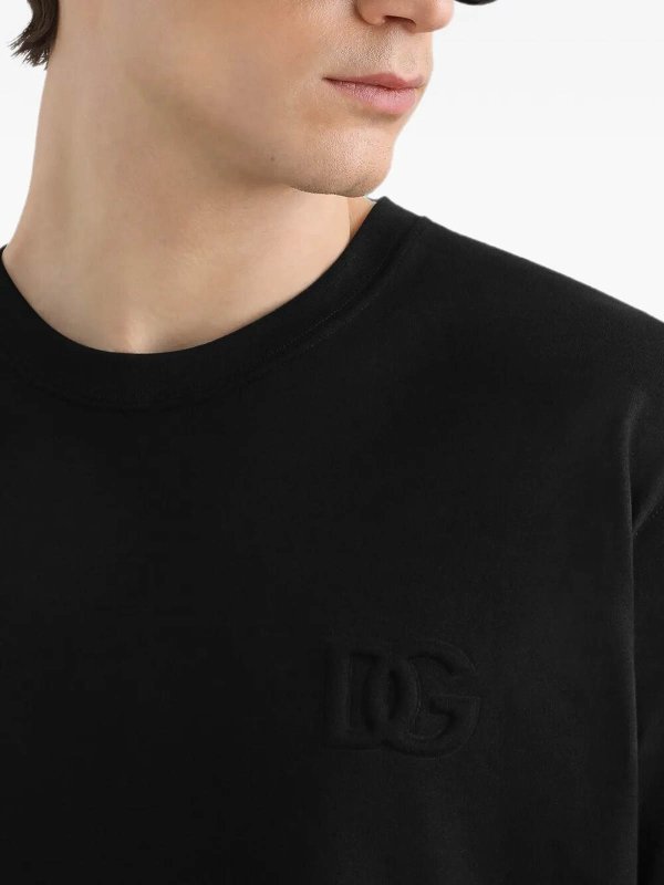 The Best Shops DOLCE & GABBANA: T-shirts - T-Shirt - Schwarz