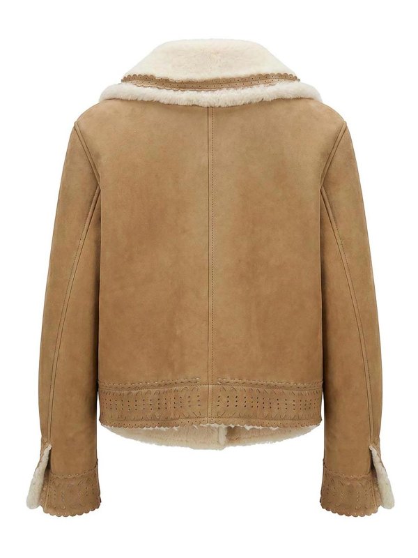 ERMANNO SCERVINO: Pellicce e montoni online - Giacca in shearling