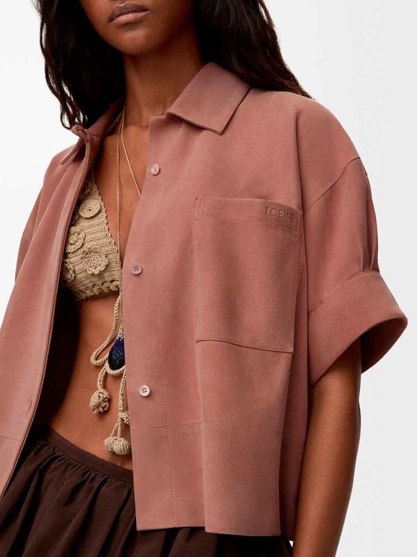 The Best Shops LOEWE: Chemise - Rose Clair