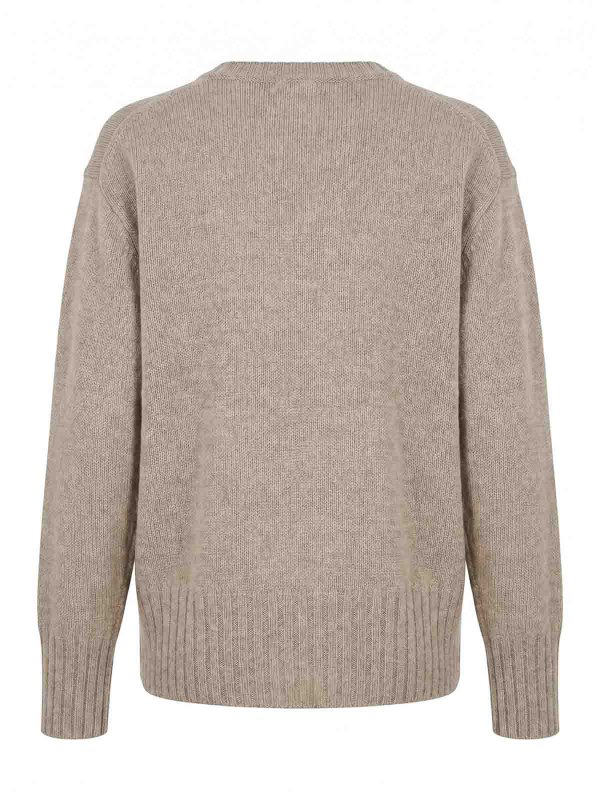MALO: Pull col rond online - Pull Col Rond - Marron