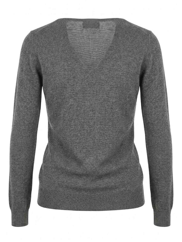MALO: Col en V online - Pull À Col V - Gris