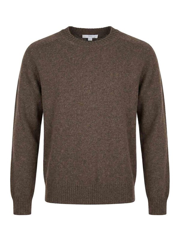 MALO: Pull col rond - Pull Col Rond - Noir
