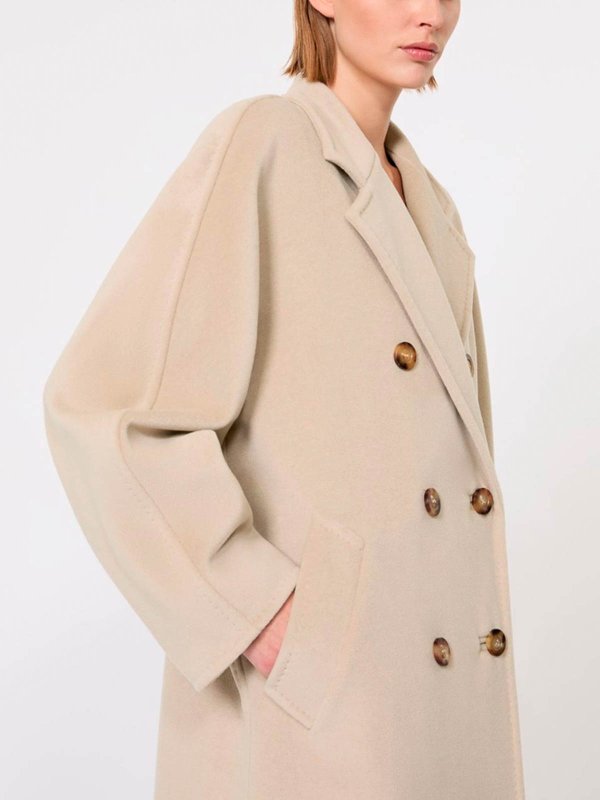 The Best Shops Max Mara: 膝丈コート - ベージュ