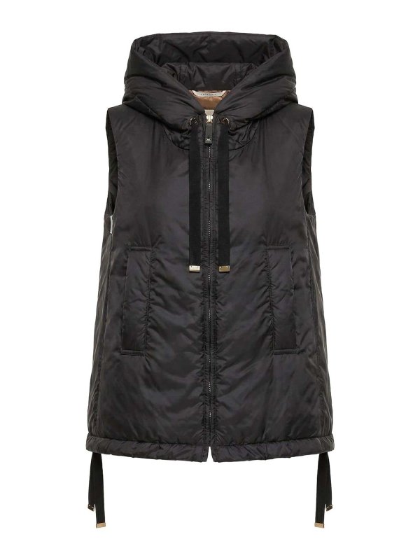 Max Mara: Westen - Weste - Schwarz