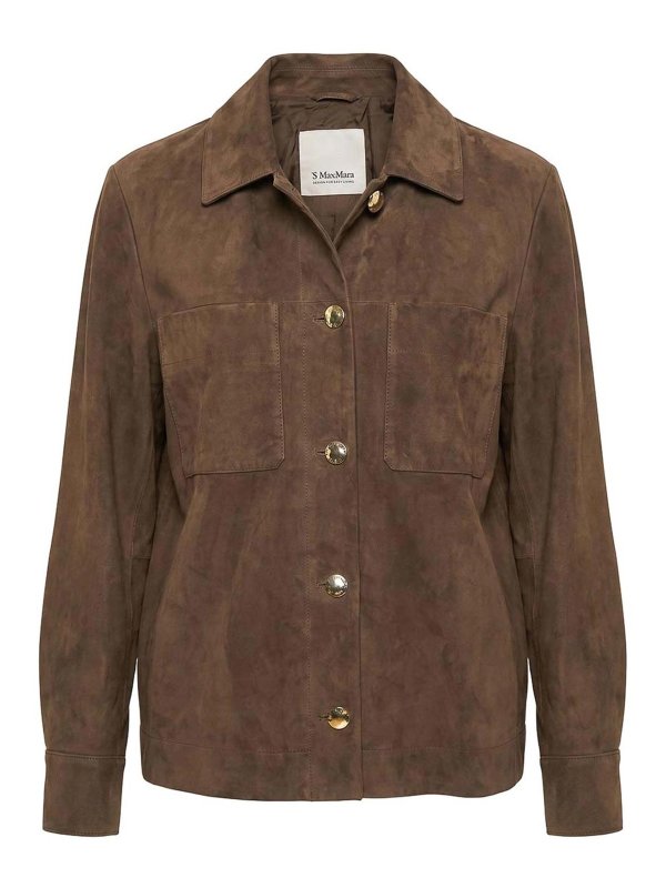 Max Mara: leather jacket - Maxmara `S Leather Jacket