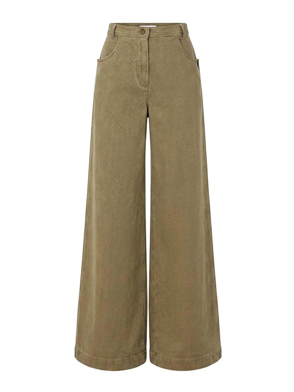 Max Mara: Casual Hosen - Casual Hose - Hellbraun