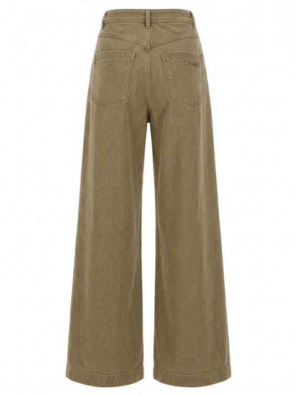Max Mara: Casual Hosen online - Casual Hose - Hellbraun