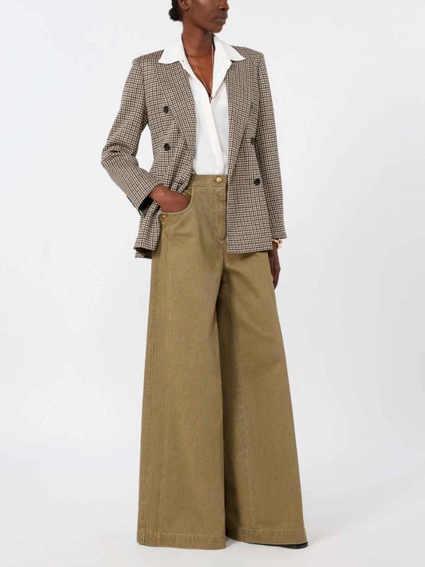 The Best Shops Max Mara: Casual Hosen - Casual Hose - Hellbraun