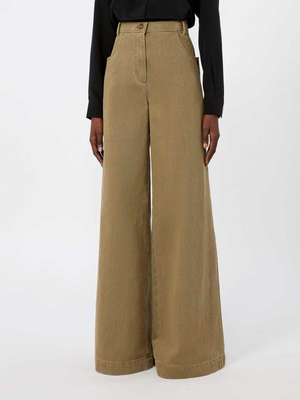 Casual Hose - Hellbraun shop online: Max Mara