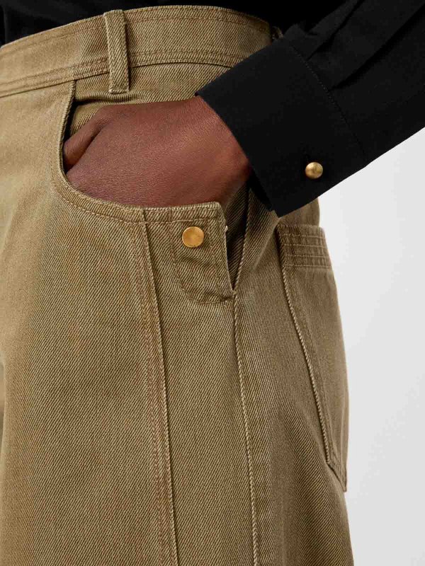 The Best Shops Max Mara: Casual Hose - Hellbraun