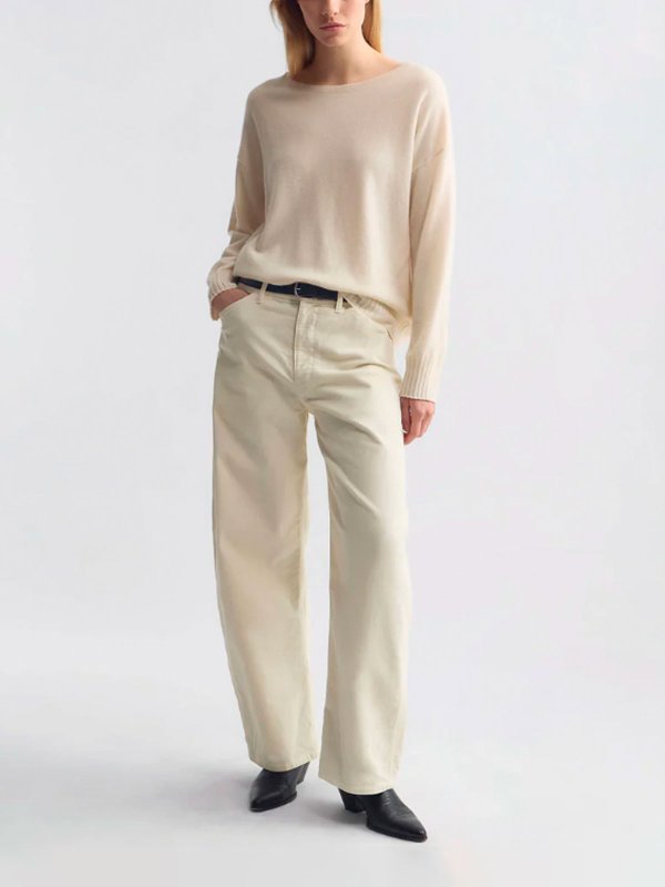 カジュアルパンツ - グレイッシュブラウン shop online: NILI LOTAN