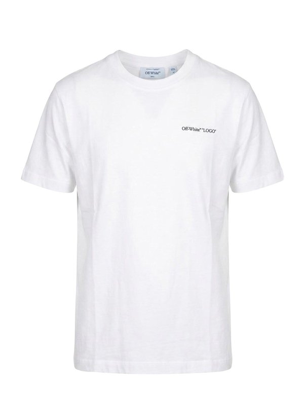 OFF-WHITE: Camisetas - Camiseta - Blanco
