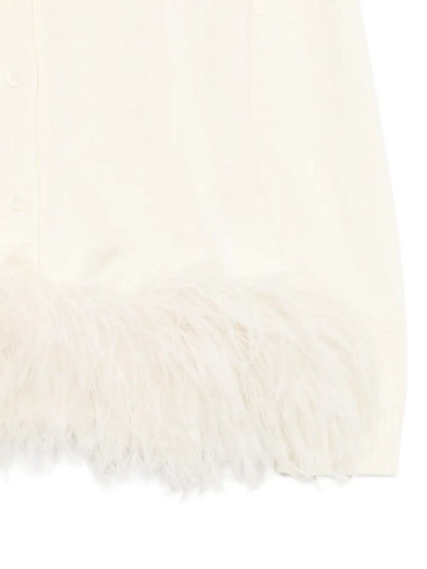 The Best Shops P.A.R.O.S.H.: Cardigans - Cardigan - Weiß