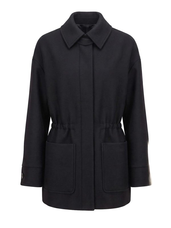 PATRIZIA PEPE: knee length coats - Coat