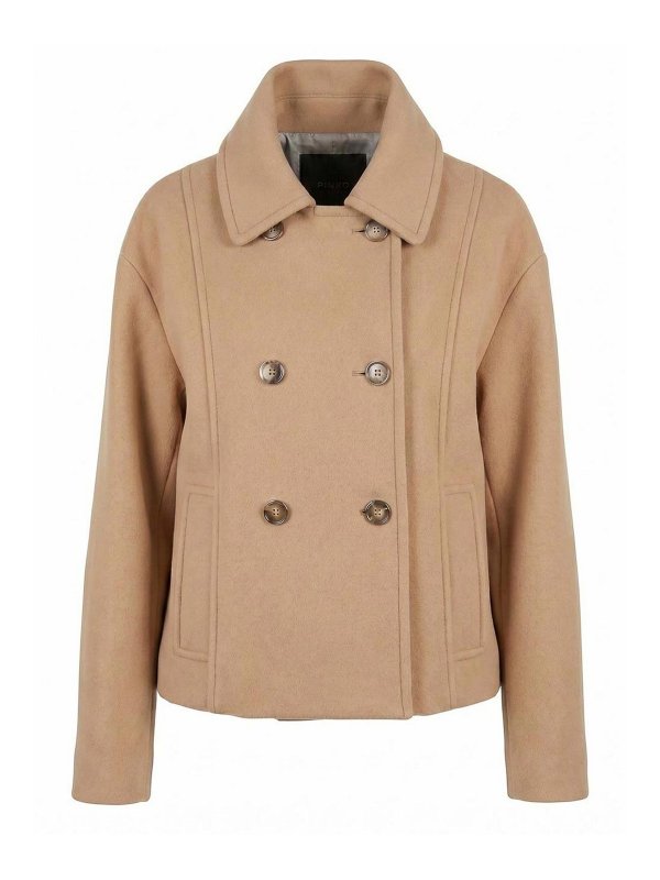 Pinko: short coats - Craspedia Caban