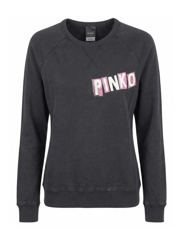 Pinko: Sudaderas y suéteres - Sudadera - Blanco