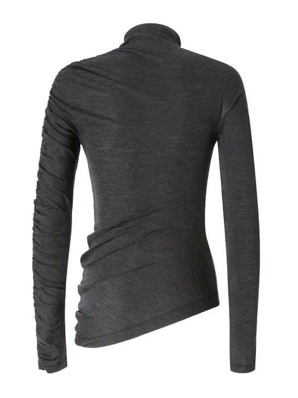 Pinko: Rollkragenpullover  und Polo-Ausschnitt online - Rollkragenpullover - Grau