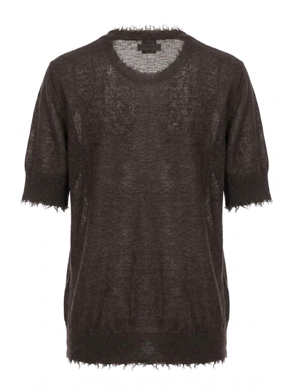 Pinko: Pull col rond online - Pull Col Rond - Marron