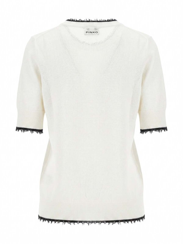 Pinko: Pull col rond online - Pull Col Rond - Blanc