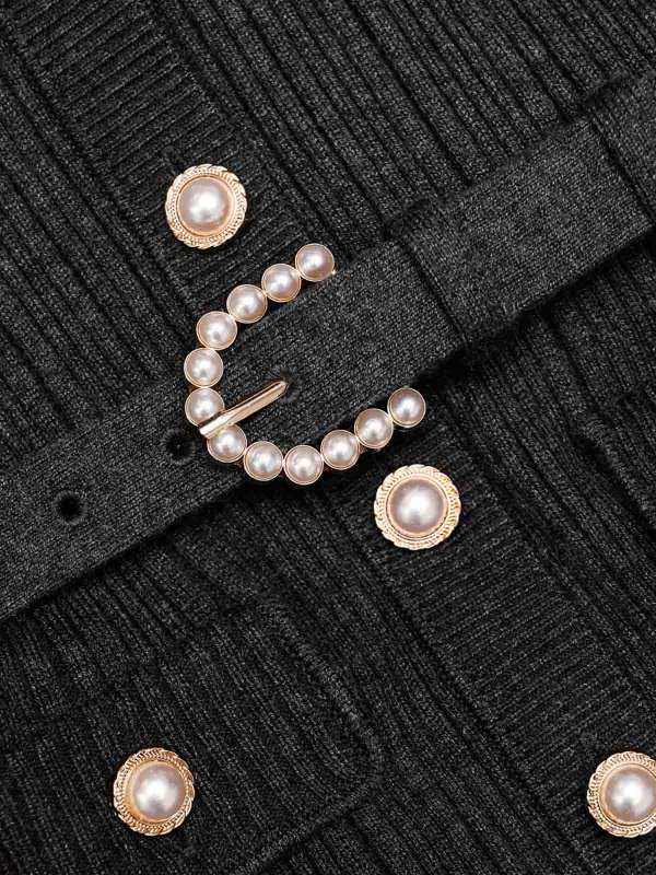 ニーレングスドレス shop online 膝丈ドレス - グレー