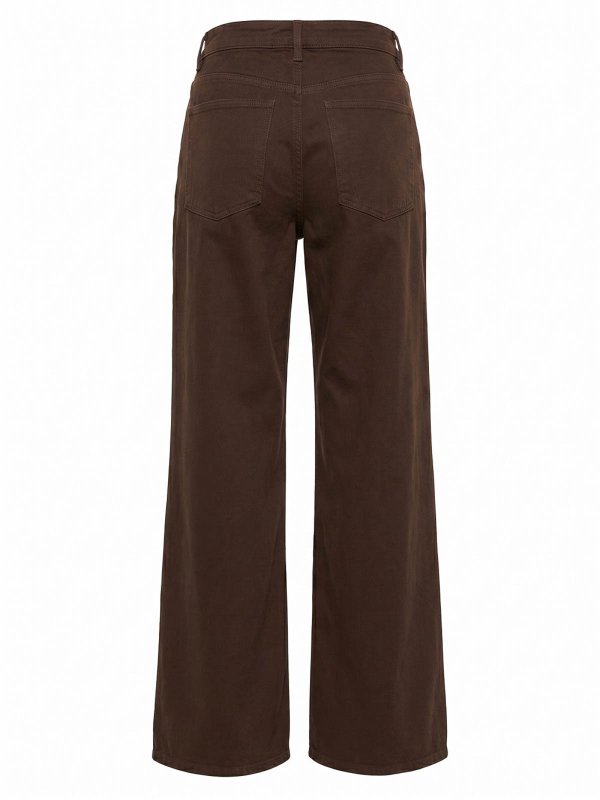 TWINSET: Jeans Rectos online - Vaqueros Rectos - Marrón