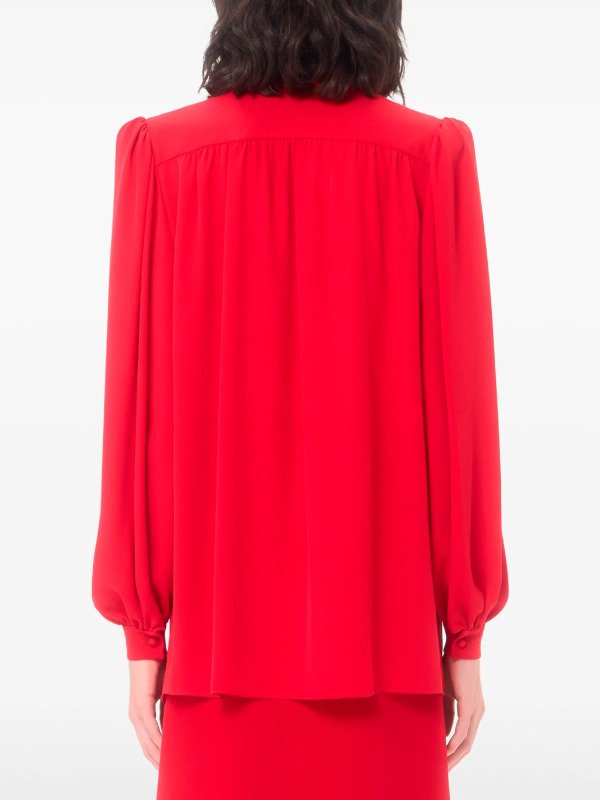 シャツ - 赤 shop online: VALENTINO GARAVANI
