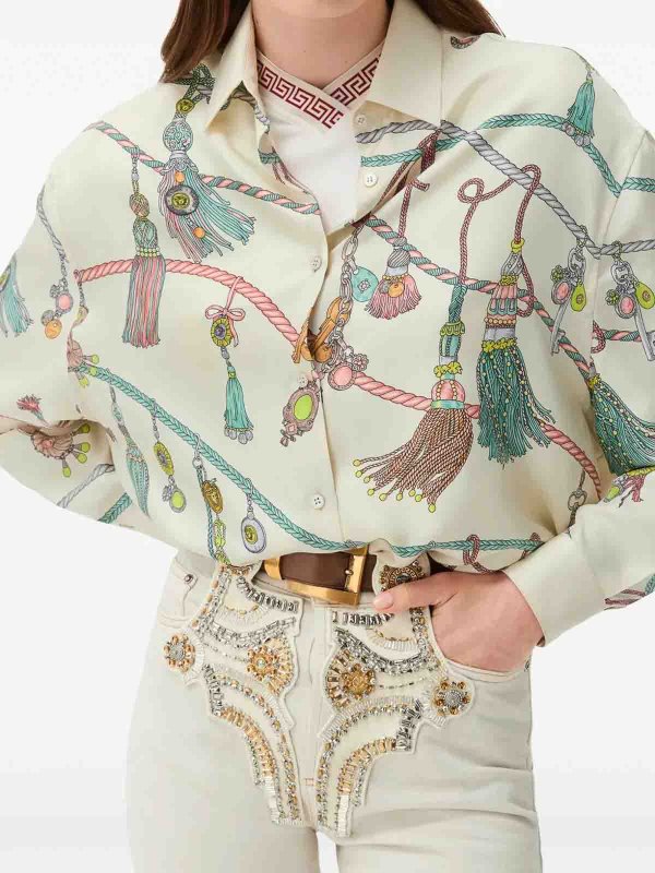 VERSACE: Hemden online - Hemd - Weiß