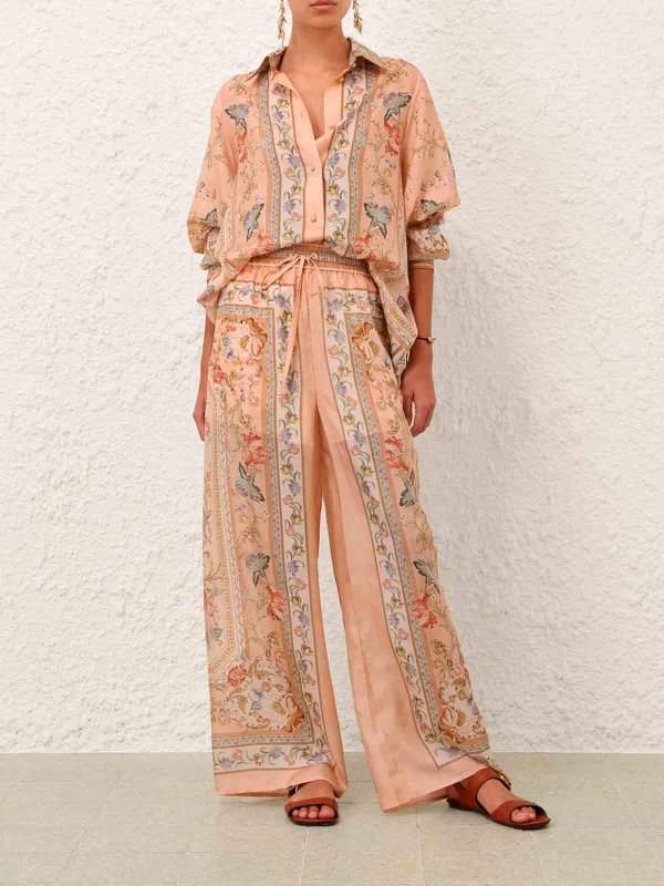 The Best Shops ZIMMERMANN: casual trousers - `Roselight` Pants