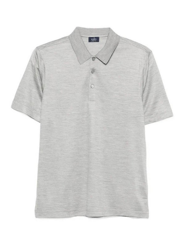 BARBA NAPOLI: Polos - Polo - Gris