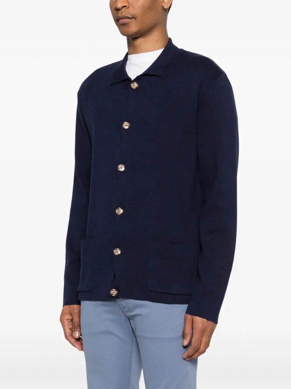 BARBA NAPOLI buy online カーディガン - ブルー