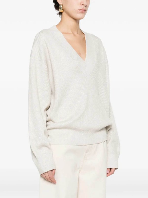 BRUNELLO CUCINELLI buy online Rundhalspullover - Beige