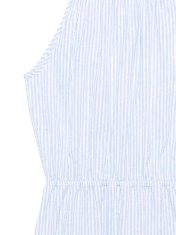 The Best Shops CRIDA: Knielange Kleider - Knielanges Kleid - Hellblau