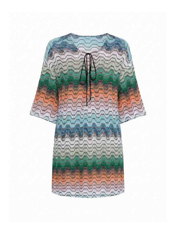 MISSONI: Strandkleid - Strandkleid - Bunt