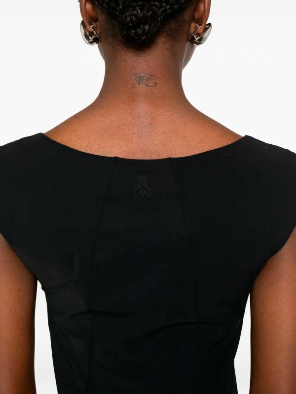 The Best Shops PATRIZIA PEPE: ニーレングスドレス - 膝丈ドレス - 黒