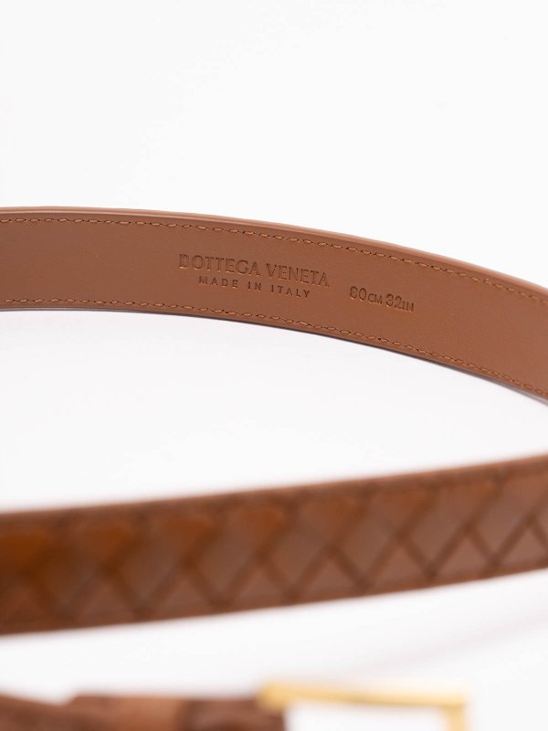 The Best Shops BOTTEGA VENETA: ベルト - ベルト - ブラウン
