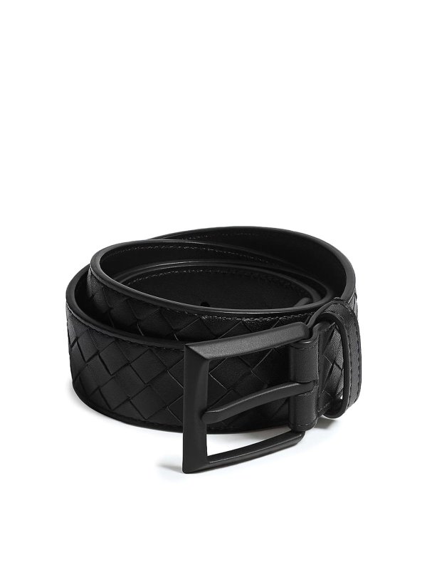 BOTTEGA VENETA: ベルト - ベルト - 黒