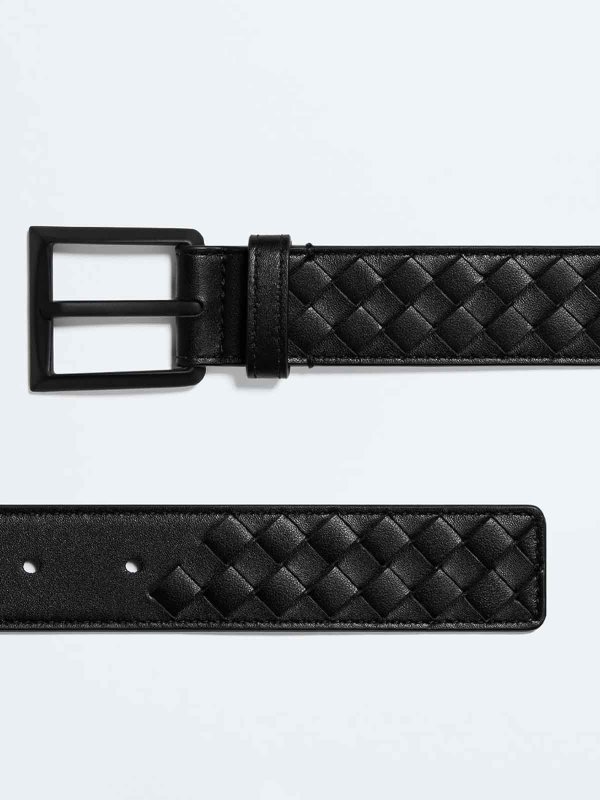 The Best Shops BOTTEGA VENETA: ベルト - ベルト - 黒