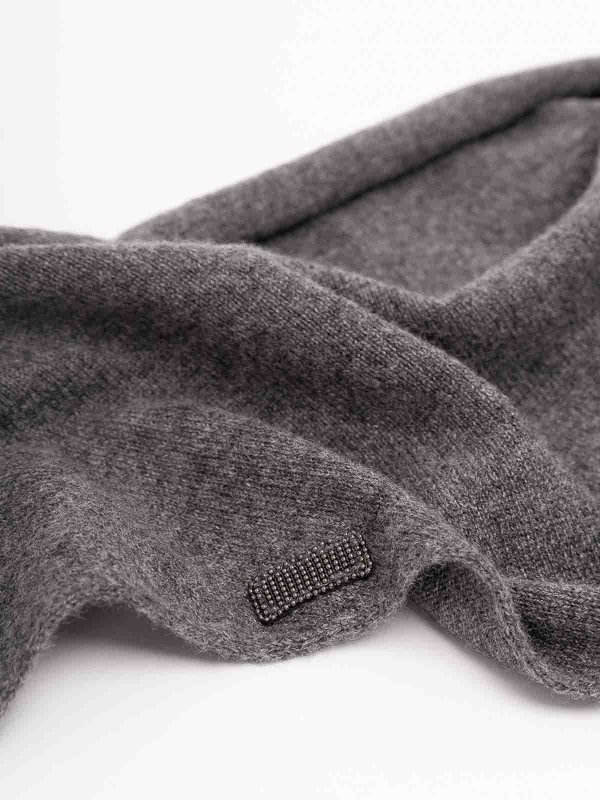 BRUNELLO CUCINELLI: Écharpes online - Écharpe - Noir