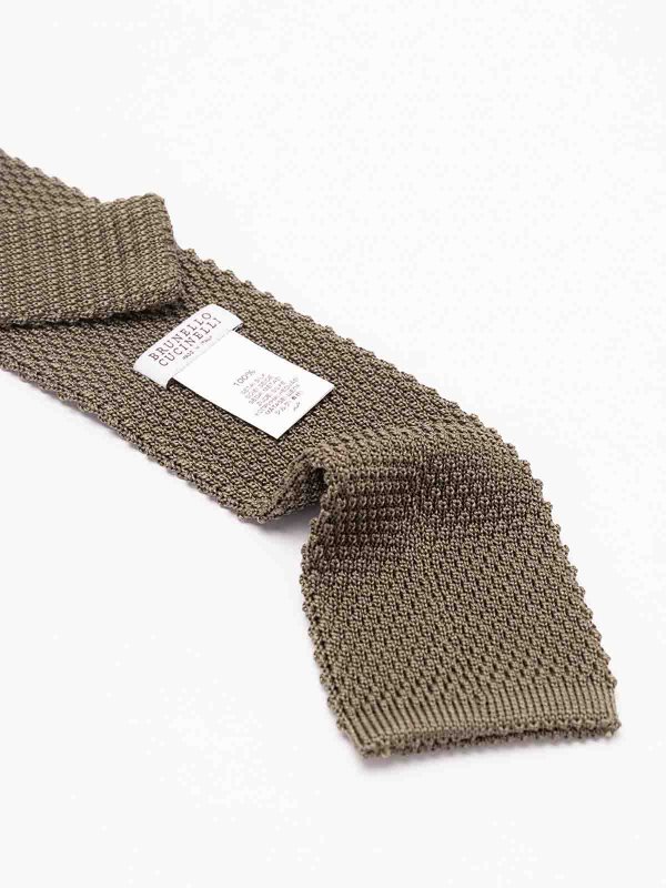 BRUNELLO CUCINELLI: ties & bow ties online - Knit Necktie