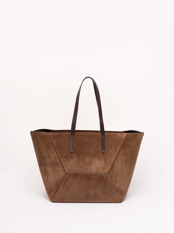 BRUNELLO CUCINELLI: トートバッグ online - トートバッグ - キャメル
