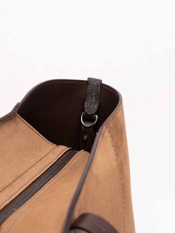 BRUNELLO CUCINELLI buy online トートバッグ - キャメル