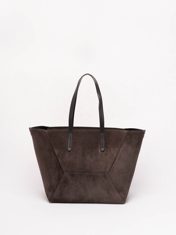 BRUNELLO CUCINELLI: Handtaschen online - Shopper - Schwarz