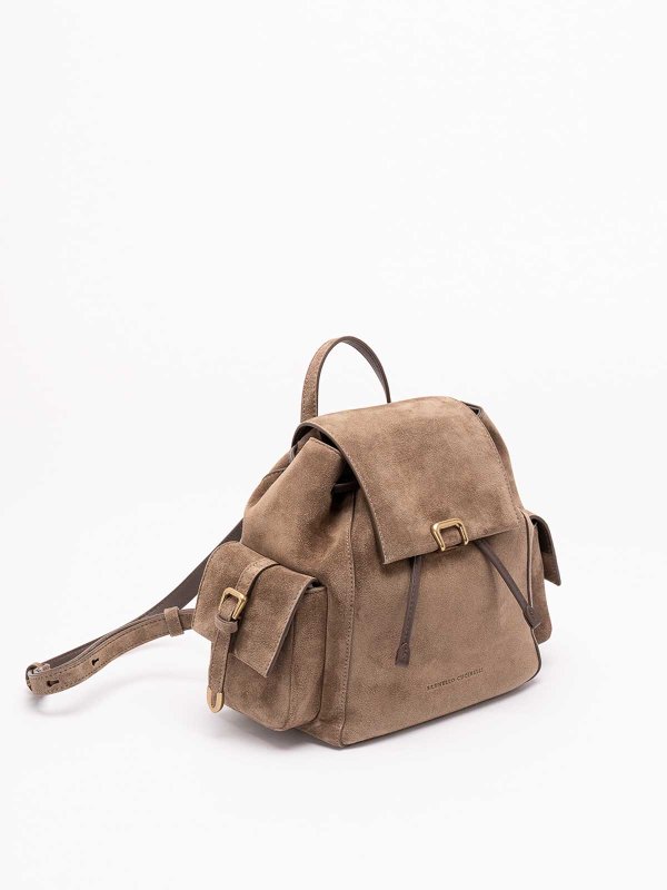 BRUNELLO CUCINELLI: Rucksäcke online - Rucksack - Taupe