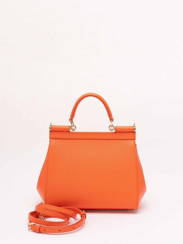 DOLCE & GABBANA: Handtaschen online - Shopper - Orange