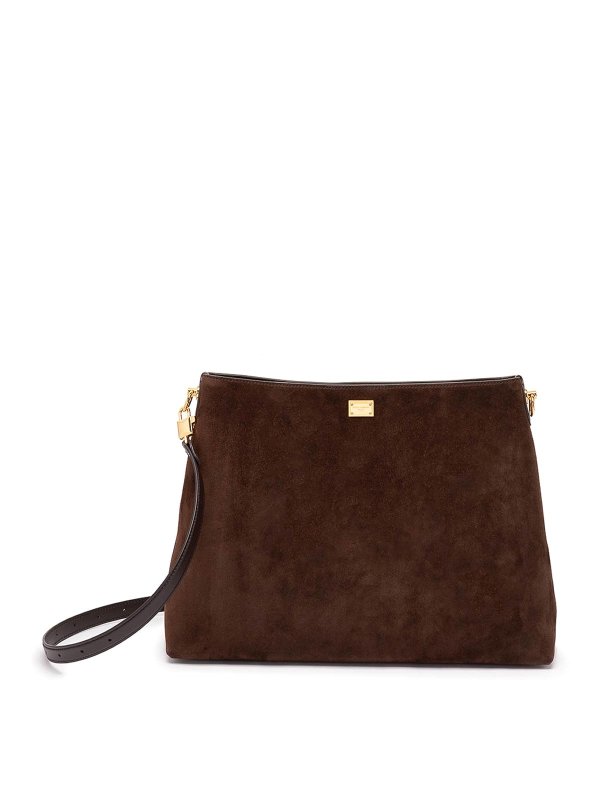 DOLCE & GABBANA: トートバッグ - トートバッグ - ブラウン